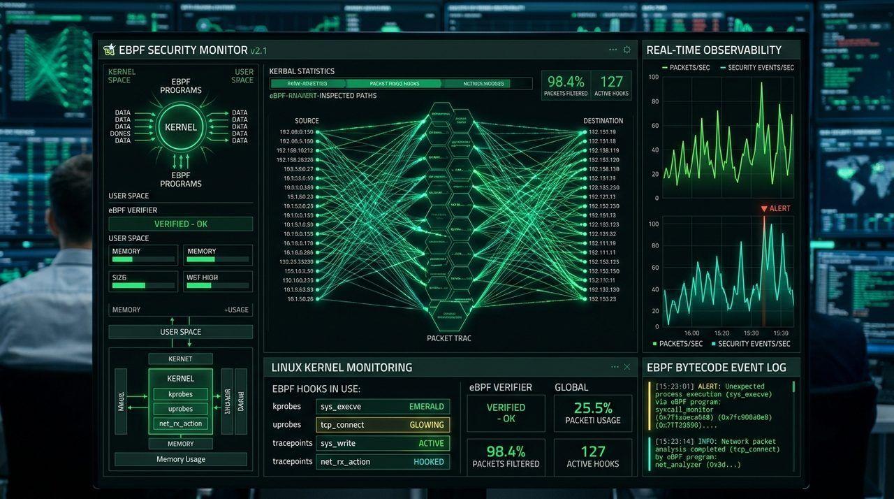 Understanding eBPF for Real-Time Linux Security Monitoring