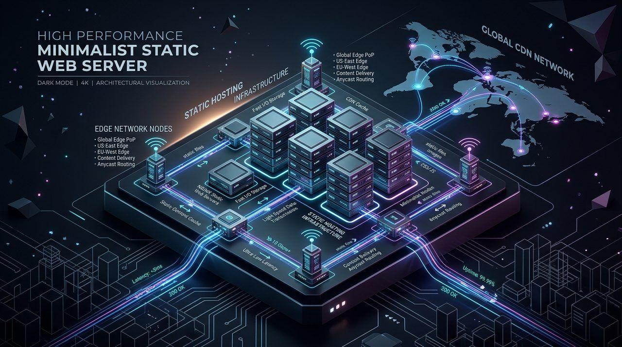 Why Minimalist Static Hosting Outperforms Monolithic Frameworks for Security